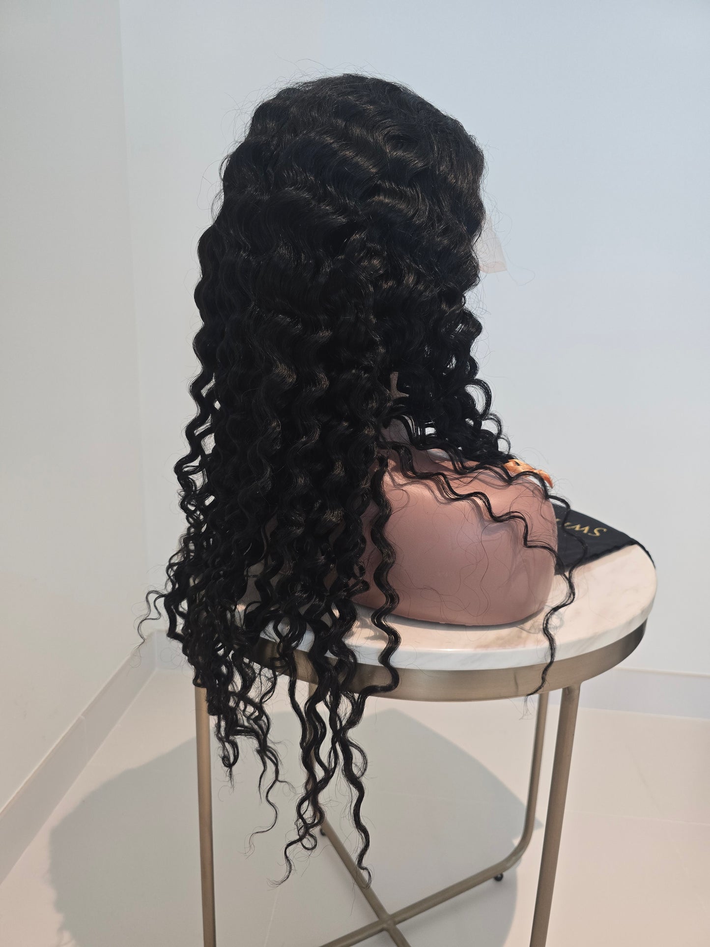 Black curly