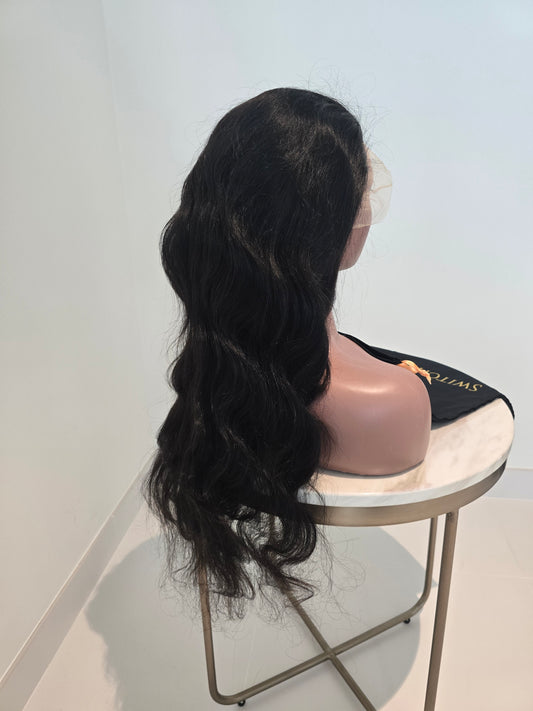 Black deep wavy