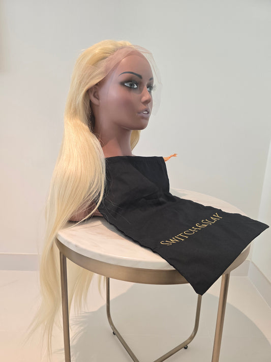 Blond straight
